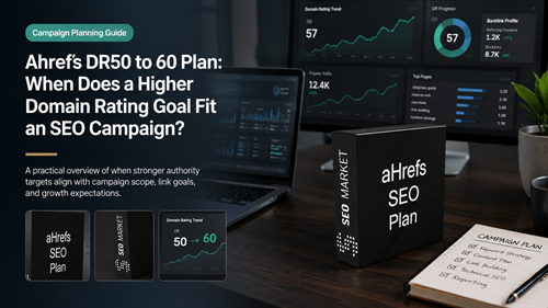 Ahrefs DR50 to 60 Plan service evaluation guide
