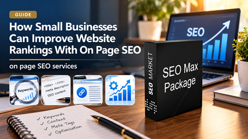 on page SEO services guide for small business website rankings